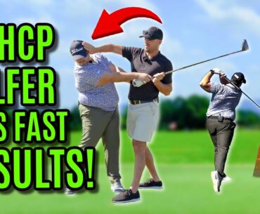 Small Changes To Golf Swing Bring FAST Results---Live Golf Lesson