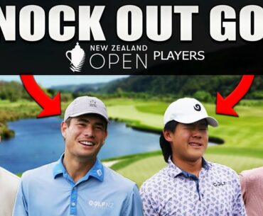 Knockout Golf Challenge with Two New Zealand Open 2023 Players!