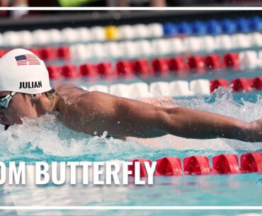 Kharun, Julian and Kalisz Top Finishers 200M Butterfly | 2023 TYR Pro Swim Series in Fort Lauderdale