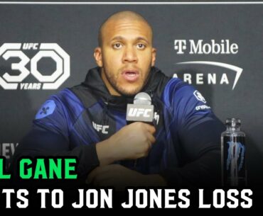 Ciryl Gane reacts to Jon Jones loss: “I am really angry” | UFC 285 post-fight press conference