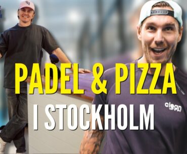 PADEL MED HUGO ROSAS & RUNDTUR PÅ CLEAN KONTORET