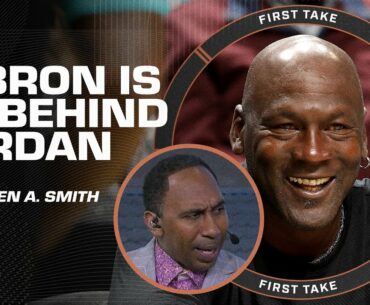 Stephen A.: LeBron will always be #2️⃣ behind Michael Jordan 🐐 | First Take