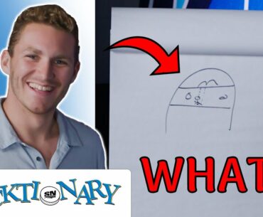 Matthew Tkachuk BLOWS Steve Dangle's Mind Playing Pictionary