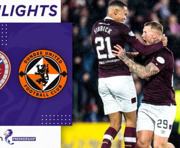 Heart of Midlothian 3-1 Dundee United | Humphrys Nets Stunning 50-Yard Goal | cinch Premiership