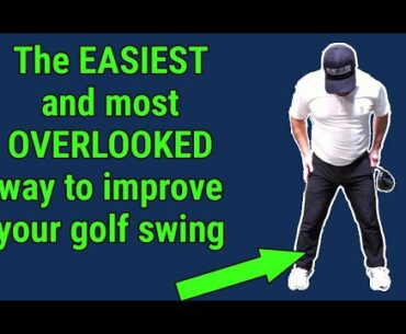The EASIEST way to fix your golf swing: STANCE WIDTH