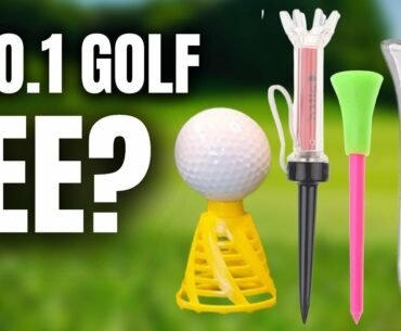 Top Amazon Golf Tees and one of them gets 25 MORE YARDS!