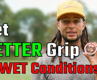 BEST Disc Golf GRIP Product For WET WEATHER!? Devils Grip Review!