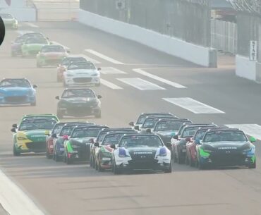 Race 1 - 2023 Mazda MX-5 Cup At St. Petersburg Street Course