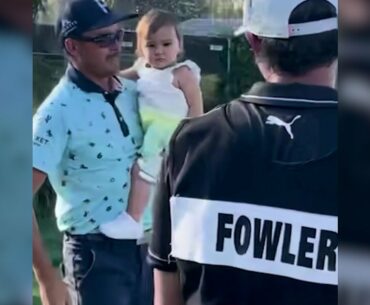 Rickie’s daughter interrupts him 🥰