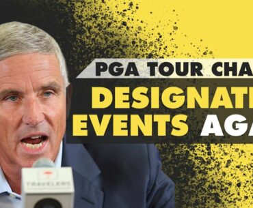 PGA Tour Makes Designated Event Changes AGAIN for 2024 | The First Cut Golf Podcast