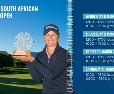 LIVE | Second Round | Investec South African Women's Open