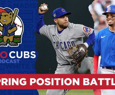 Key Spring Battles For Chicago Cubs | CHGO Cubs Live Show