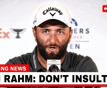 JON RAHM is FURIOUS at PGA Tour and LIV Golf