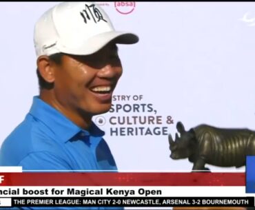 The 2023 Magical Kenya Open golf tournament receives sponsorship from Safaricom