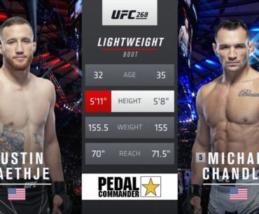 Justin Gaethje x Michael Chandler | LUTA COMPLETA | UFC 286