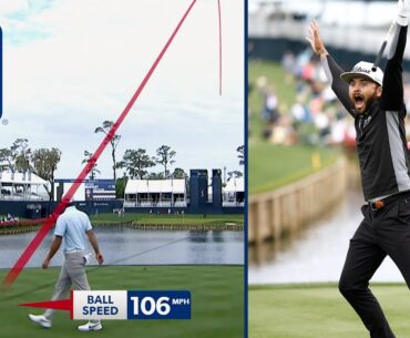 Hayden Buckley ACES the iconic 17th hole at THE PLAYERS