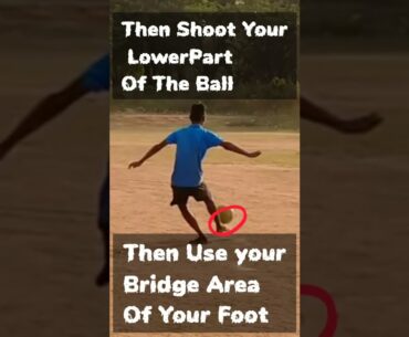 How Shoot Football With Barefoot | Shoot Football Without Spikes/Football Shoes | Long Range