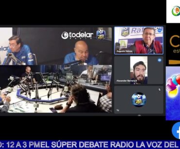 EL SÚPER DEBATE RADIO LA VOZ DEL RÍO GRANDE 910 AM CANELA 87.9 FM EN VIVO: 12 A 3 PM