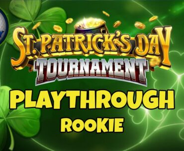 ROOKIE Playthrough, Hole 1-9 - St. Patrick's Day Tournament! *Golf Clash Guide*