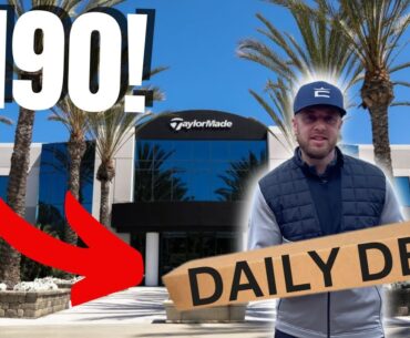 GOLF | DAILY REAL DEAL | TAYLORMADE DRIVER #taylormade #golfclubs #golftips