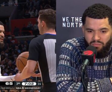 Fred VanVleet absolutely flames NBA ref "Ben Taylor was f**king terrible today"