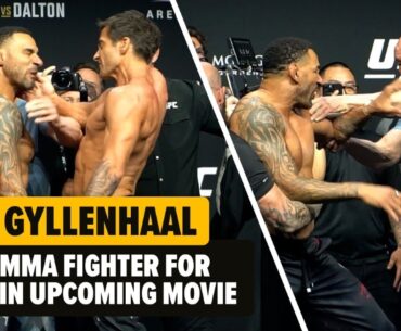 JAKE GYLLENHAAL SLAPS MMA FIGHTER FOR SCENE IN UPCOMING MOVIE