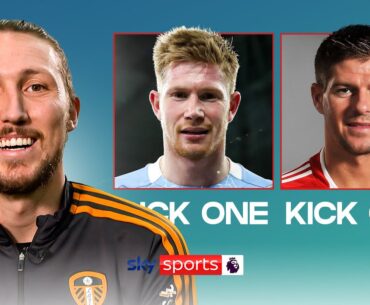 Kevin De Bruyne or Steven Gerrard... Pick One, Kick One | Luke Ayling & Liam Cooper | Leeds