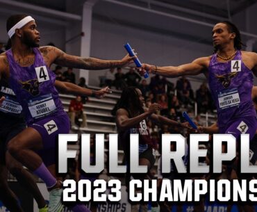 2023 NCAA DII indoor track & field championship: Day two full replay