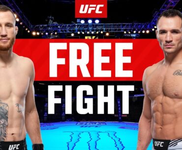 Justin Gaethje vs Michael Chandler | FREE FIGHT | UFC 286