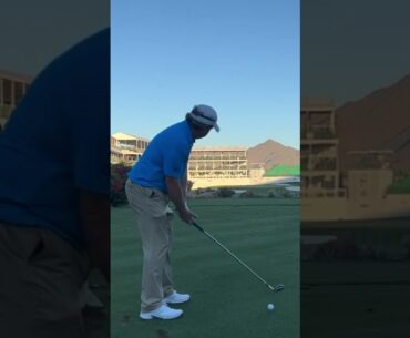 WM Phoenix Open Practice Round Preparation. #remix Iron Swing. Full Video 👆 #pga #golftips