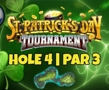 Master, QR Hole 4 - Par 3, HIO - St Patricks Day Tournament, *Golf Clash Guide*