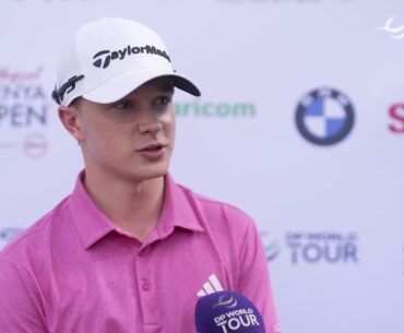 Jayden Schaper Saturday Flash Interview Third Round 2023 Magical Kenya Open