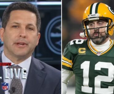 NFL LIVE | It finally happened. Jets' Aaron Rodgers trade with Packers is 'done'- Adam Schefter