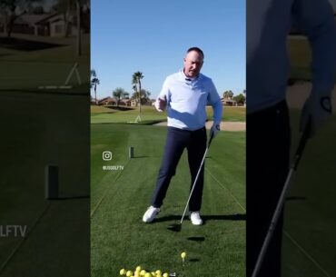 Change Your Golf Stance for Shockingly Better Contact! #golf #golfshort #shorts #youtubegolf