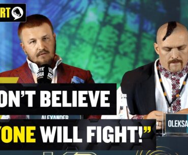 "HE'S SCARED!" 😫🔥 Oleksandr Usyk’s promoter believes Tyson Fury fight will NOT happen!