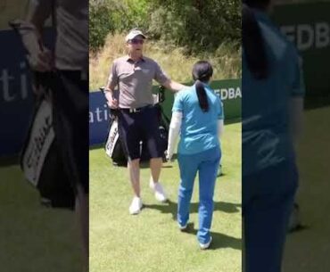 AMAZING GOLF SWING BY Ianjamespoulter - HOLE IN ONE shorts🏌️‍♂️⛳