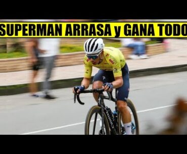 SUPERMAN Lopez ARRASA CON TODO RESUMEN 5 ETAPA Vuelta al TOLIMA 2023