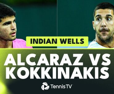 Carlos Alcaraz vs Thanasi Kokkinakis Highlights | Indian Wells 2023