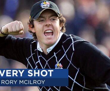 Every Shot from Rory McIlroy's Ryder Cup Debut | 2010 Ryder Cup