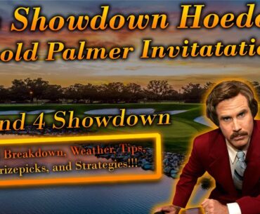 PGA DFS: Showdown Hoedown Round 4 | API | DraftKings Strategies & (Not) Picks | PrizePicks