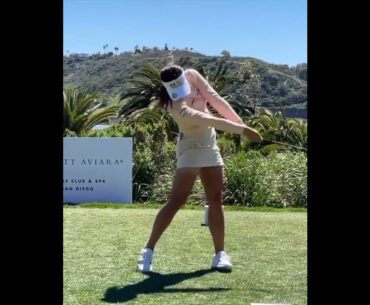 Beauty & Golf! In Gee Chun golf swing motivation! #ladiesgolf , #bestgolf , #subforgolf , #golf