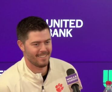 Dabo Swinney introduces Garrett Riley, Riley talks why he picked Clemson