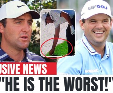 Golf fans OUTRAGED leaked video shows SCOTTIE SCHEFFLER POTENTIALLY CHEATING during the PLAYERS?