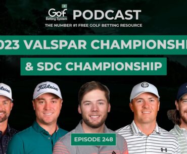 Valspar Championship + SDC Championship 2023 - Golf Betting System Podcast