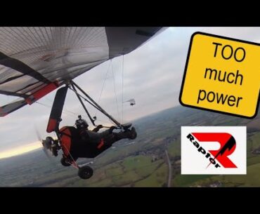 Rise of the RAPTORS - Too much fun - Test flight - Sub70kg
