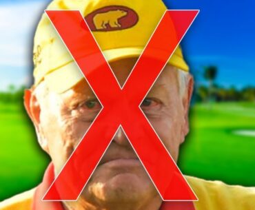 Why Jack Nicklaus is not the GOAT...