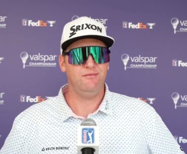 Ryan Brehm Thursday Flash Interview 2023 Valspar Championship