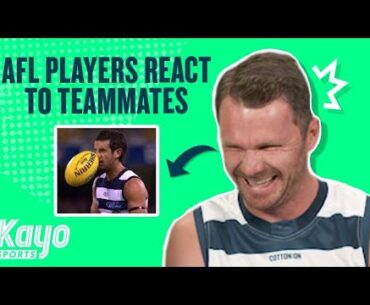 AFL players react to their teammates biggest moments from last season | AFL | Kayo Sports