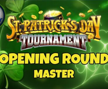 Golf Clash LIVESTREAM, Opening round - Master, St Patricks Day Tournament!