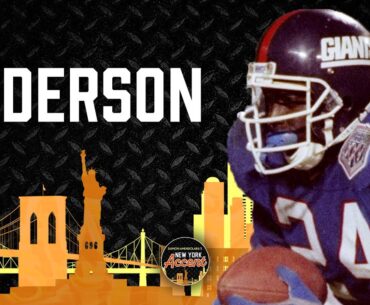 Giants Legend OJ Anderson On Super Bowl MVP, Disappointment He’s Not In Canton | New York Accent